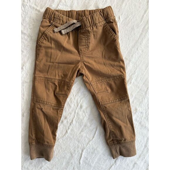 Cat & Jack Khaki Joggers 2T - Picture 2 of 5